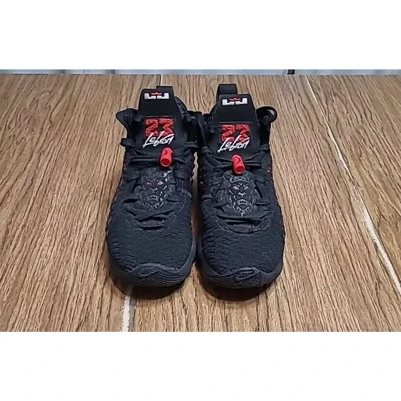 Nike Shoes Nike Lebron Xvii Gs Infrared Vi Black Red